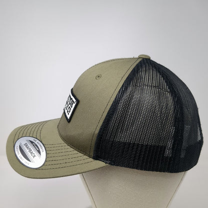 Yupoong Trucker Hat Green Black One Size Tractor Supply Co Patch Mesh Snapback