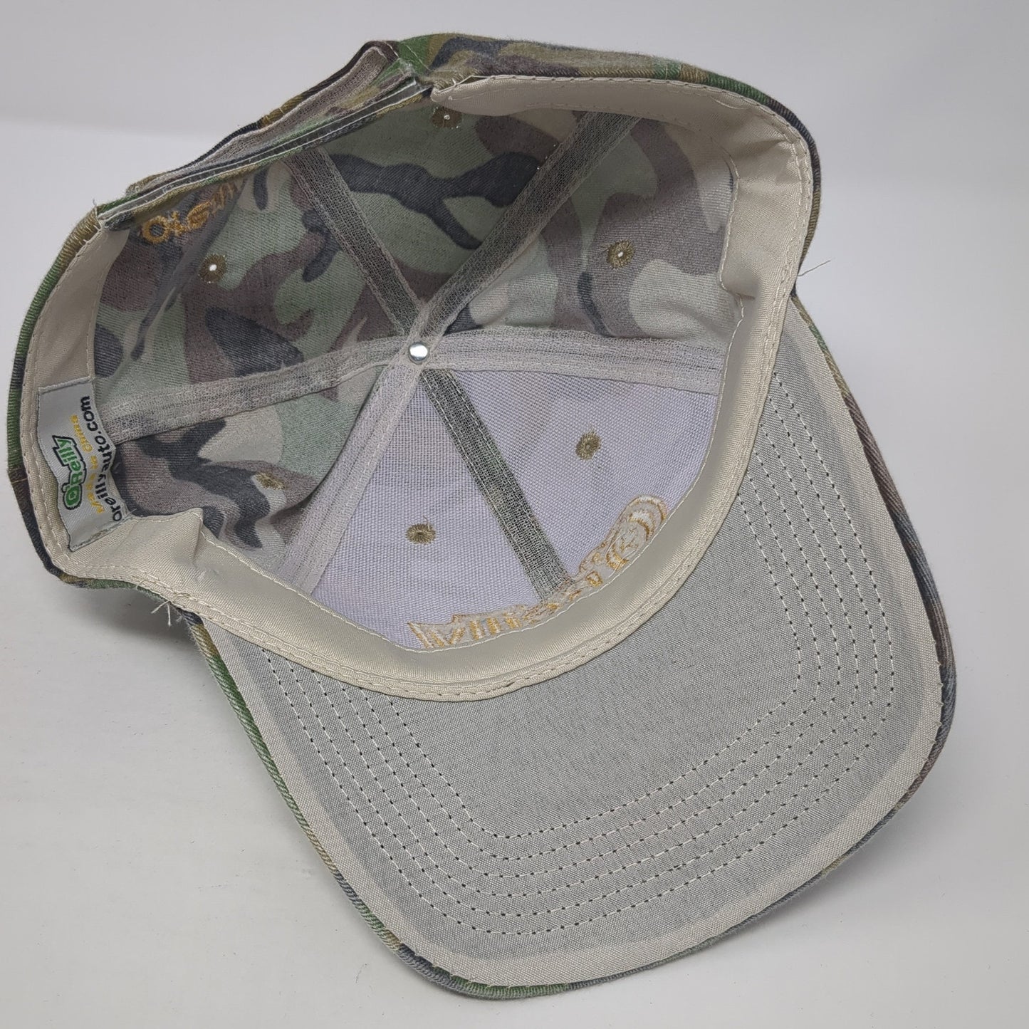 O'Reilly Auto Parts Strapback Hat Multicolor One Size Camouflage