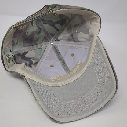 O'Reilly Auto Parts Strapback Hat Multicolor One Size Camouflage