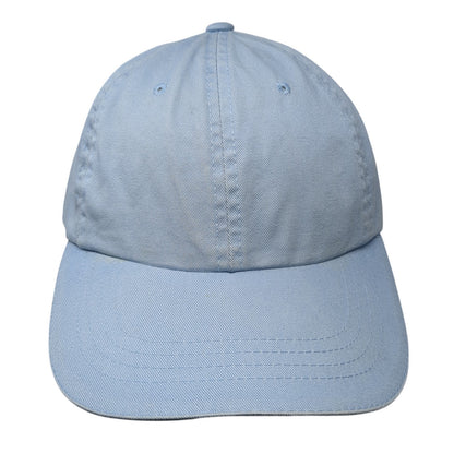 Sportsman Slideback Baseball Cap Blue One Size Adjustable 6 Panel Blank
