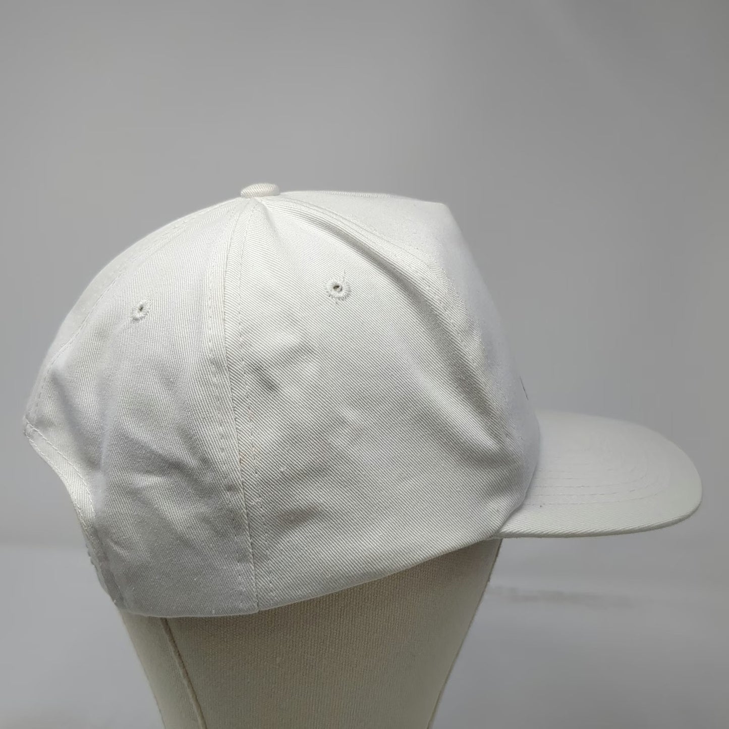 Toppers 5 Panel Official 1999 Shrine Bowl Football Graphic White Hat Vintage