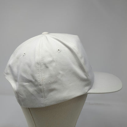 Toppers 5 Panel Official 1999 Shrine Bowl Football Graphic White Hat Vintage