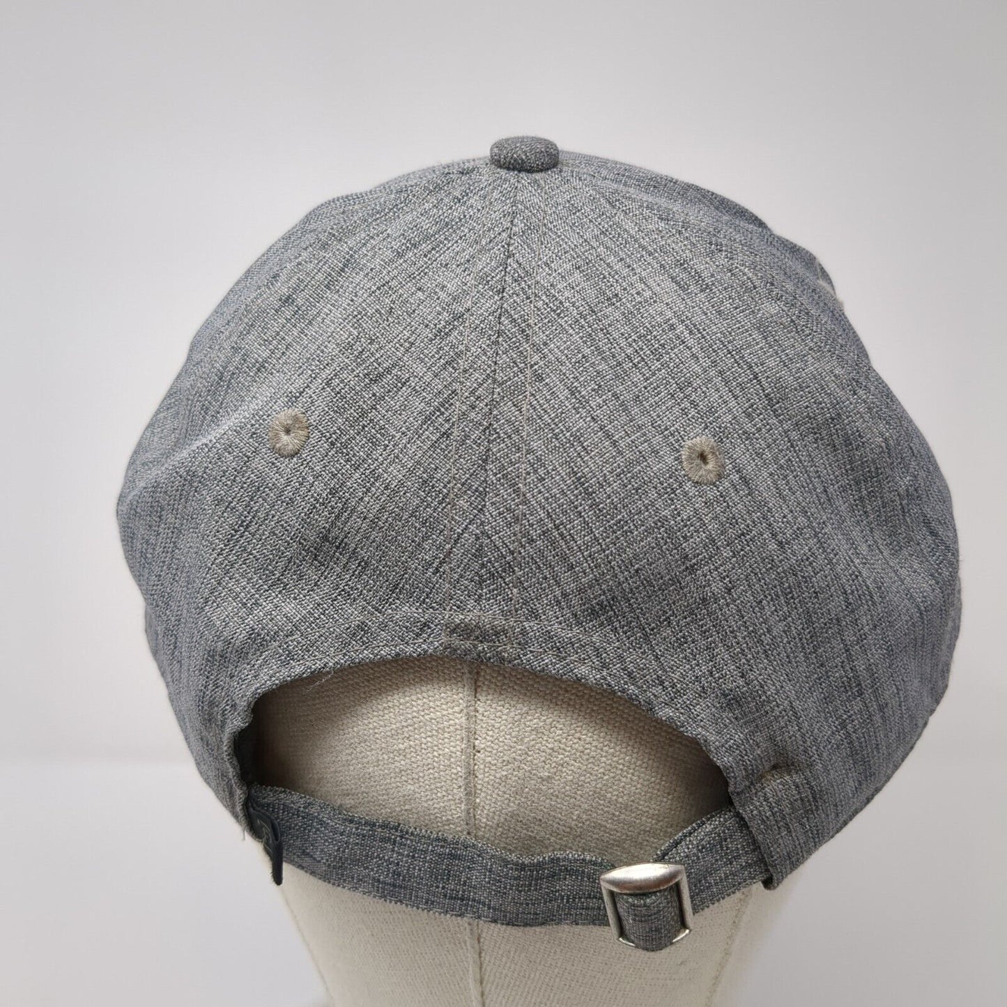 Dumas Slideback Hat Gray One Size Adjustable Embroidered Fits Midway