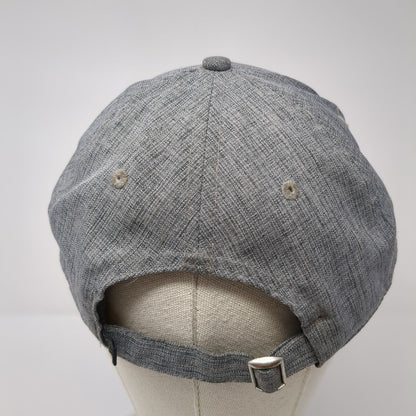 Dumas Slideback Hat Gray One Size Adjustable Embroidered Fits Midway