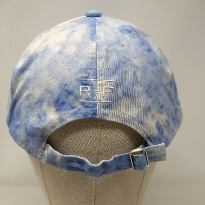 R+F Love Slideback Hat Multicolor One Size Embroidered Tie Dye 6 Panel