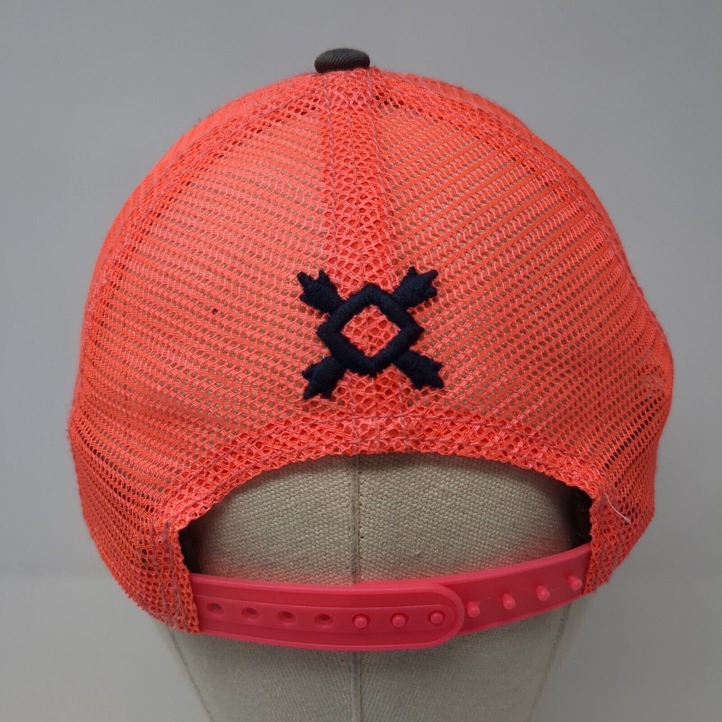 prAna Snapback Mesh Back Trucker Hat Multi One Size Geometric Adjustable