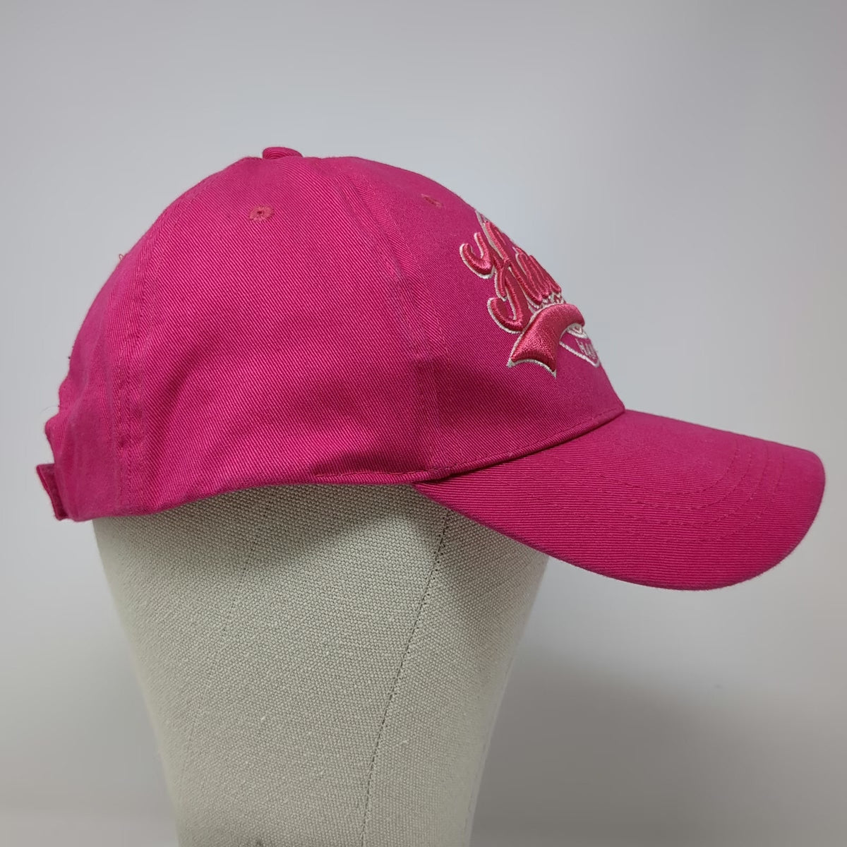 Robin Ruth Hawaii Pineapple Pink Baseball Cap Hat One Size Strapback Embroidered