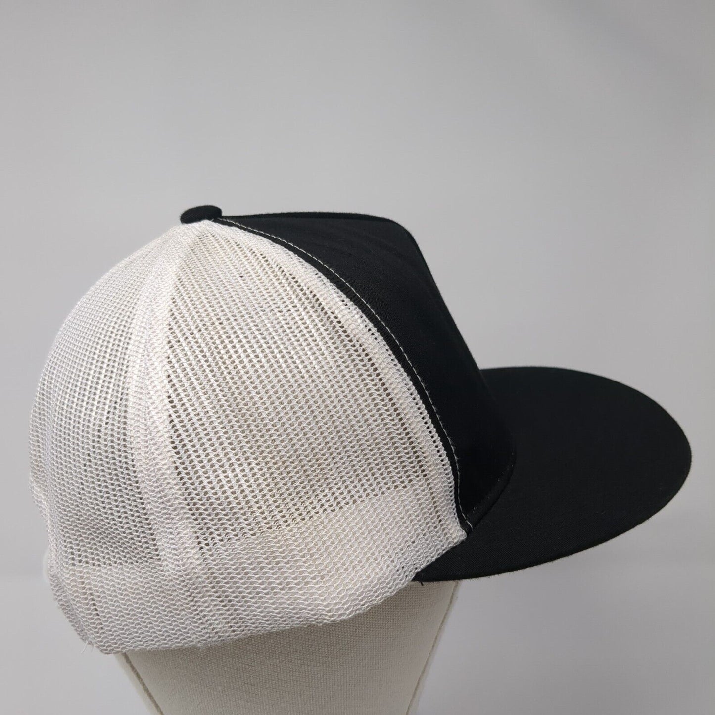 Dutch Mafia Snapback Trucker Hat Black One Size Mesh Back Yupoong