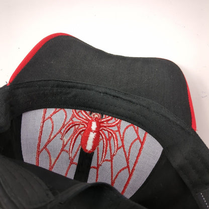 Spider In Web Strapback Hat Multicolor OSFA Adjustable Embroidered Ezcap