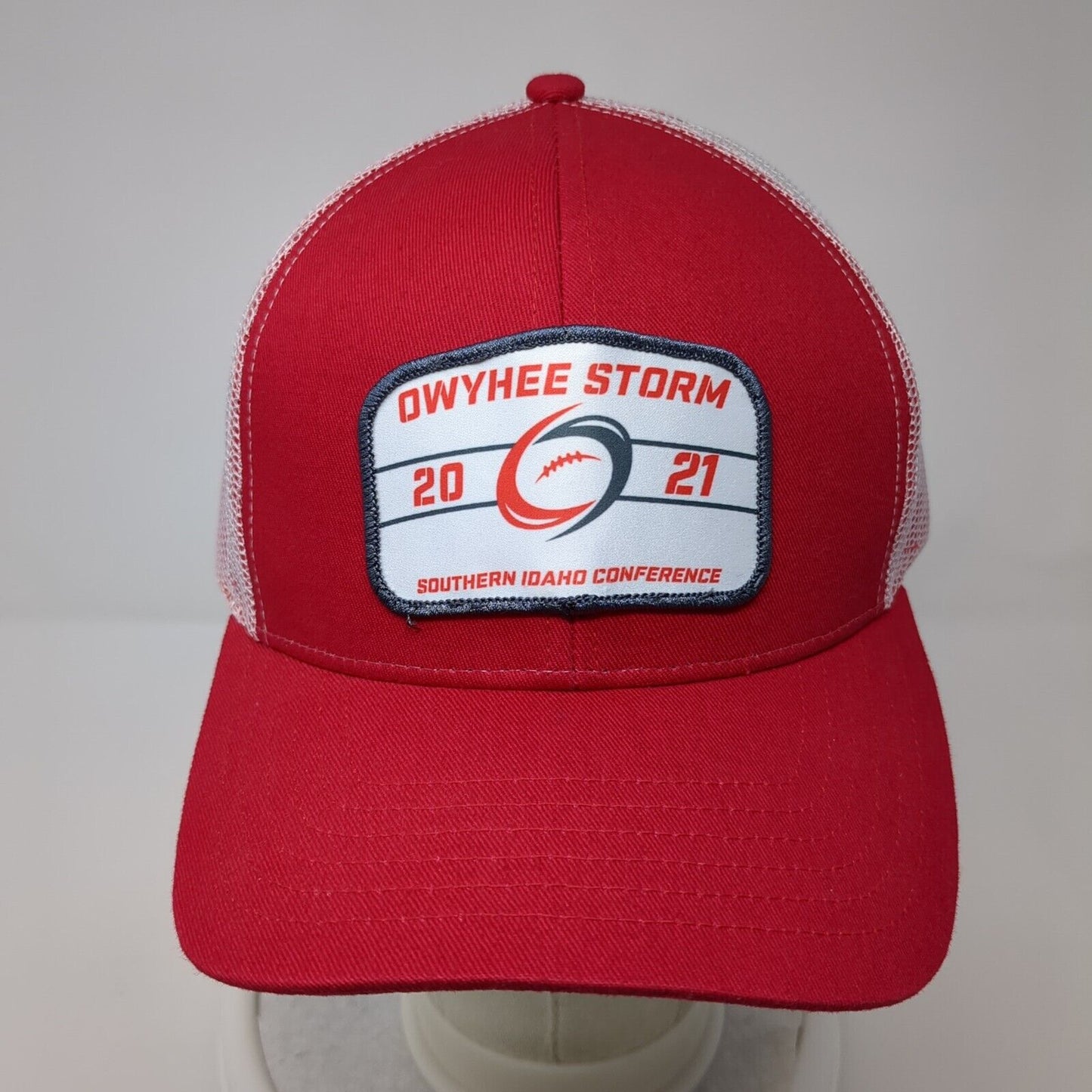 Owyhee Storm 2021 Southern Idaho Conference Trucker Hat Red OS Mesh Outdoor Cap