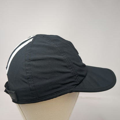 Adidas Baseball Cap Black White One Size Trefoil Logo Three Stripes Sport Hat