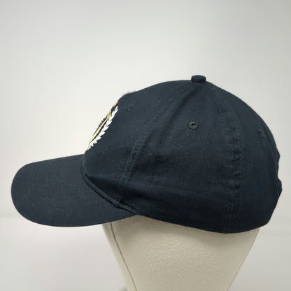 Port & Company Baseball Cap Black One Size Strapback MXS Shield Crown Hat