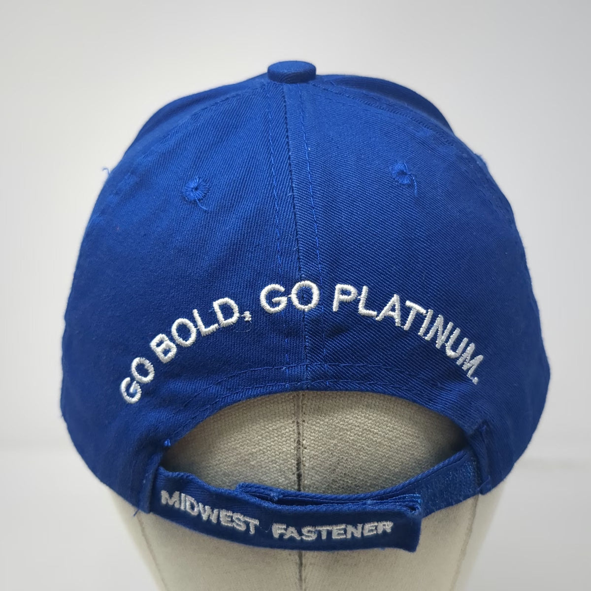 Port & Company Baseball Cap Blue One Size SaberDrive Platinum Fastener Strap Hat