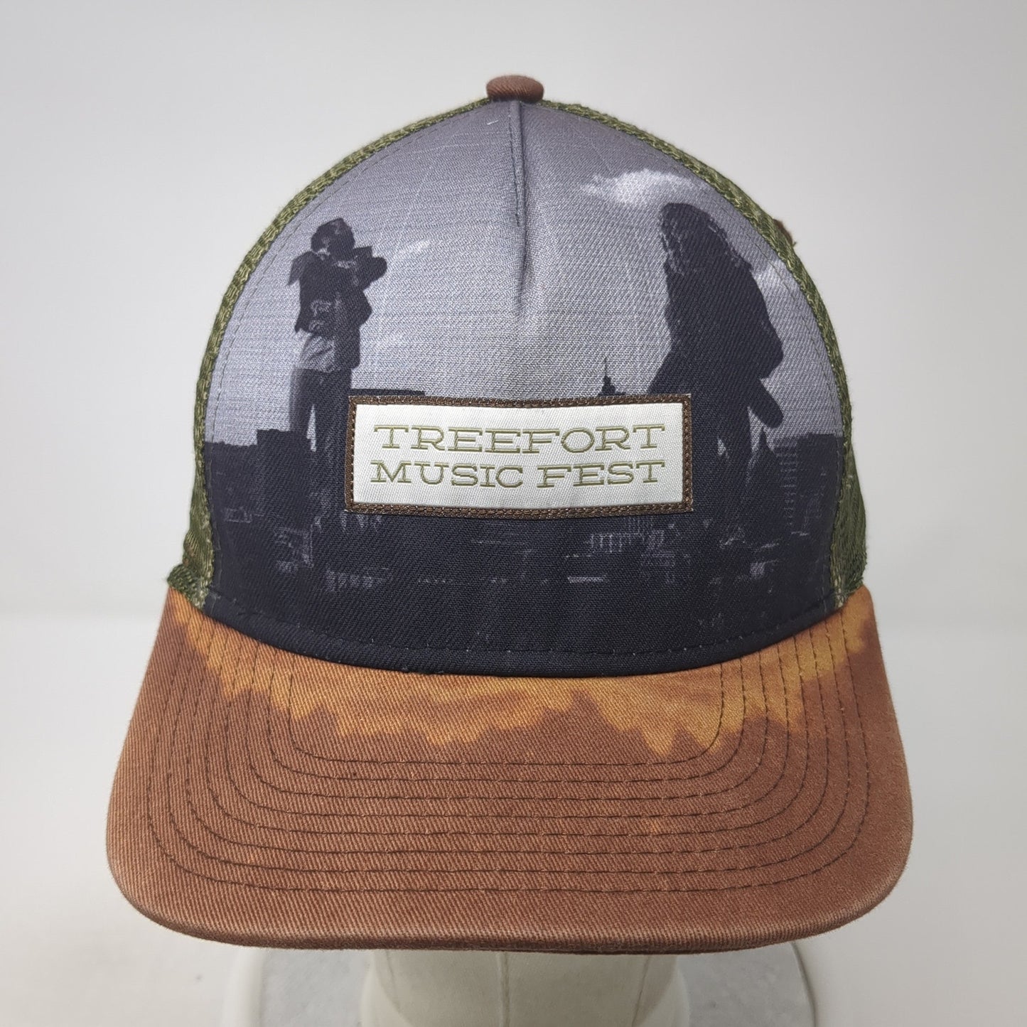 Treefort Music Fest Snapback Trucker Hat Multicolor One Size Mesh Back