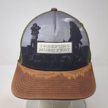 Treefort Music Fest Snapback Trucker Hat Multicolor One Size Mesh Back