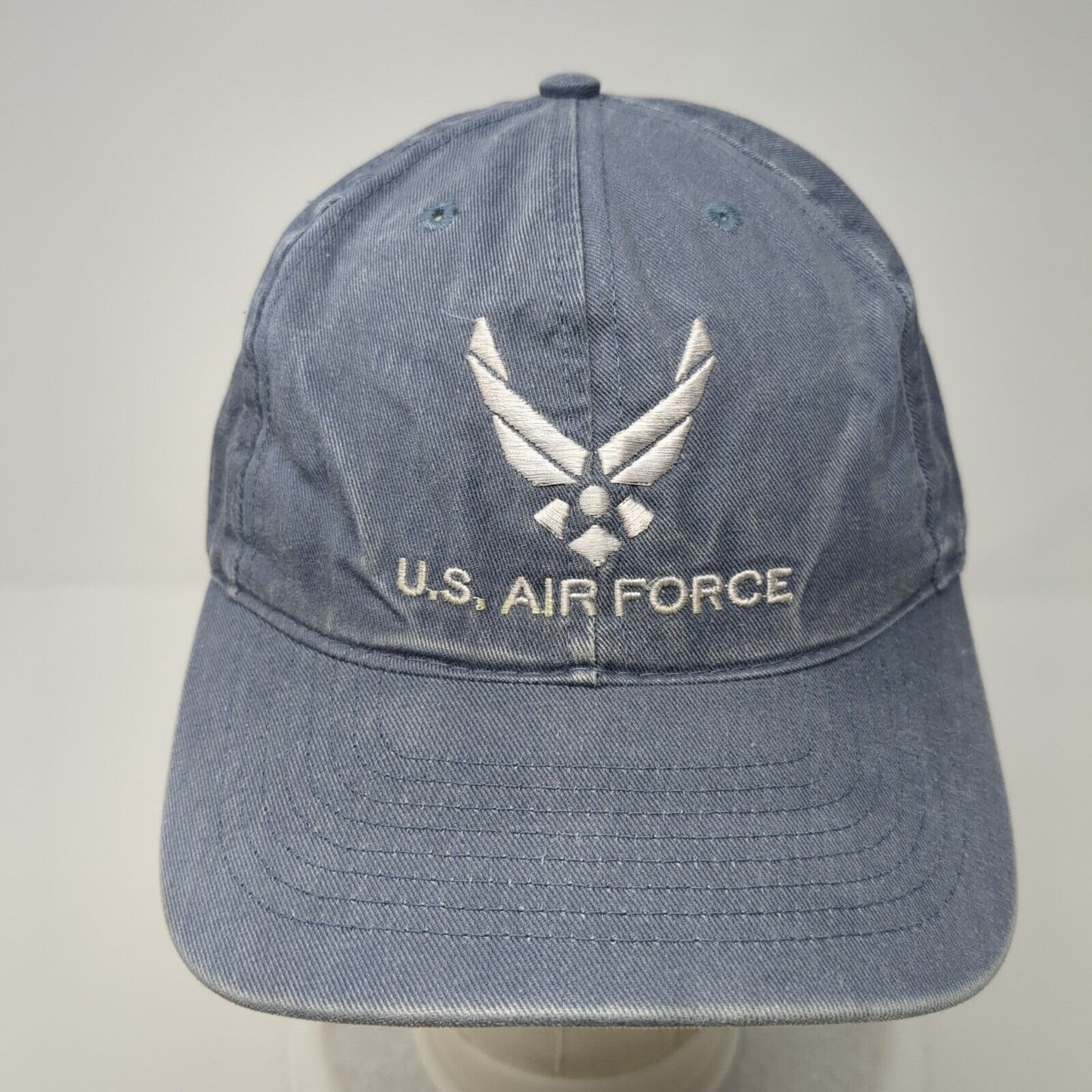 US Air Force No One Cmes Close Slideback Hat Blue One Size Adjustable 6 Panel