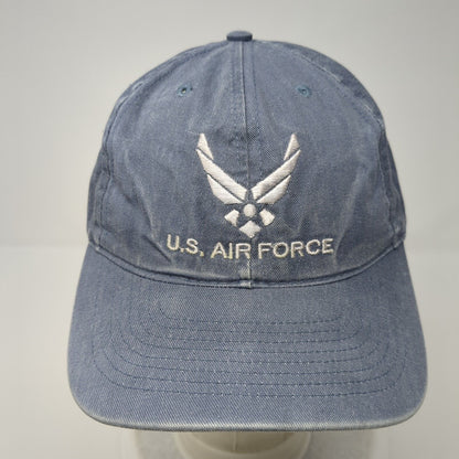 US Air Force No One Cmes Close Slideback Hat Blue One Size Adjustable 6 Panel