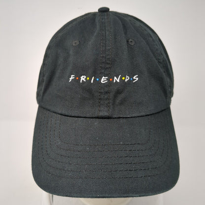 Friends Slideback Hat Black One Size Adjustable Embroidered TV Series