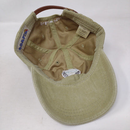 Yellow Pine Slideback Hat Tan One Size Adjustable Embroidered 6 Panel Adams