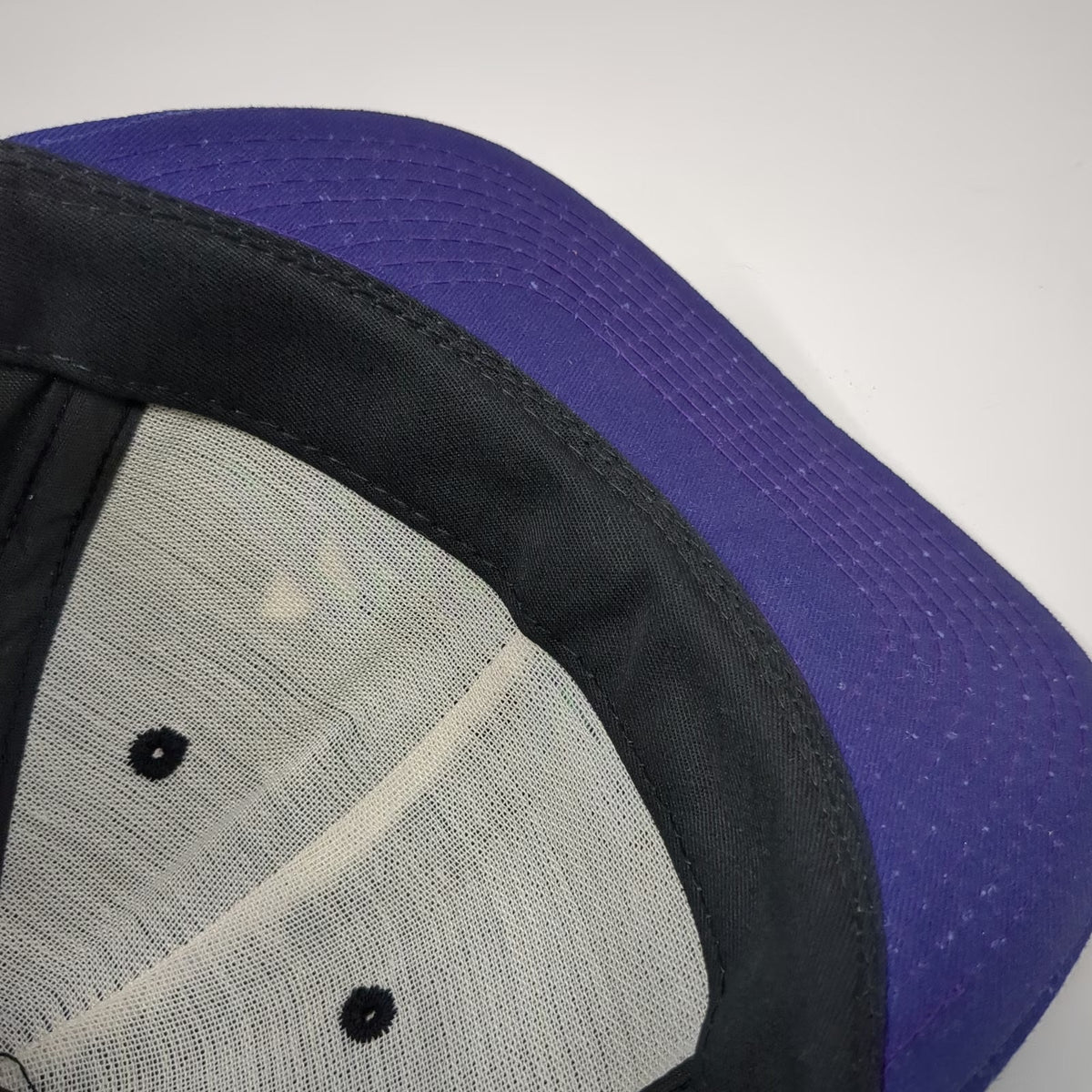 Arctic Cat Prowler Snowmobile Snapback Black Purple One Size Made in USA Hat