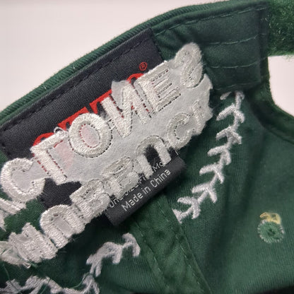 Victory Custom Chubbuck Cyclones Green One Size Cap Hat Tornado Stitching Detail