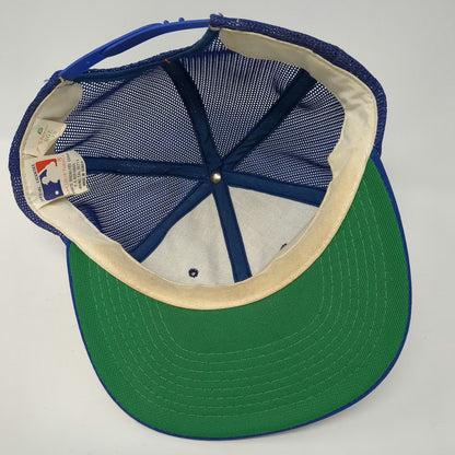 Sports Specialties New York Mets MLB Blue Trucker Hat 7 5/8 Mesh Back Green