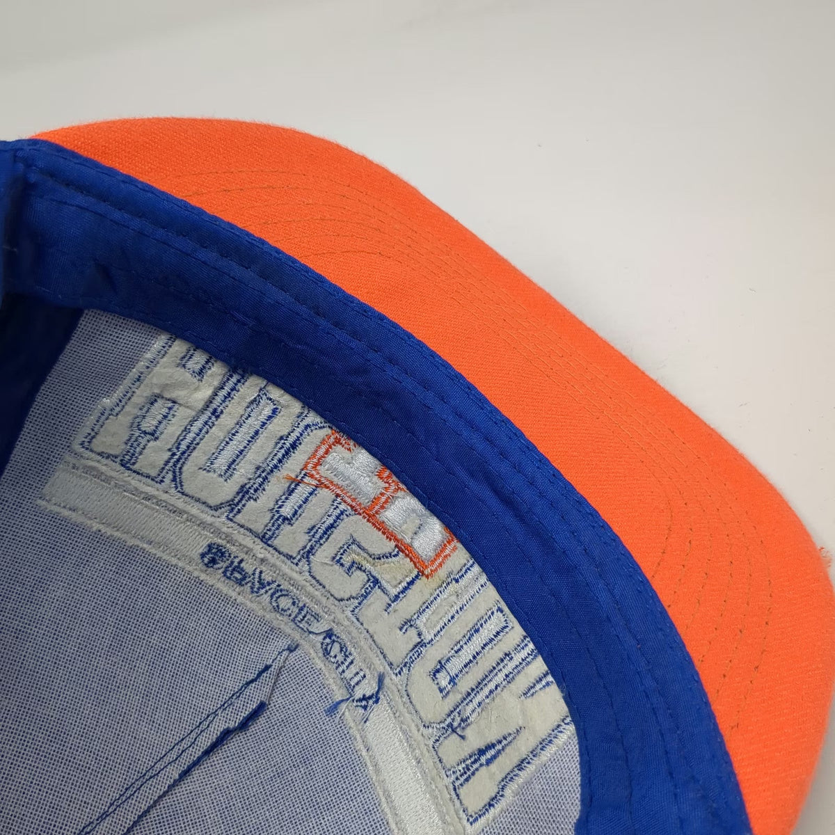 Icon Sports 5 Panel Blue Orange Houston Texas Space City Hat Snapback One Size