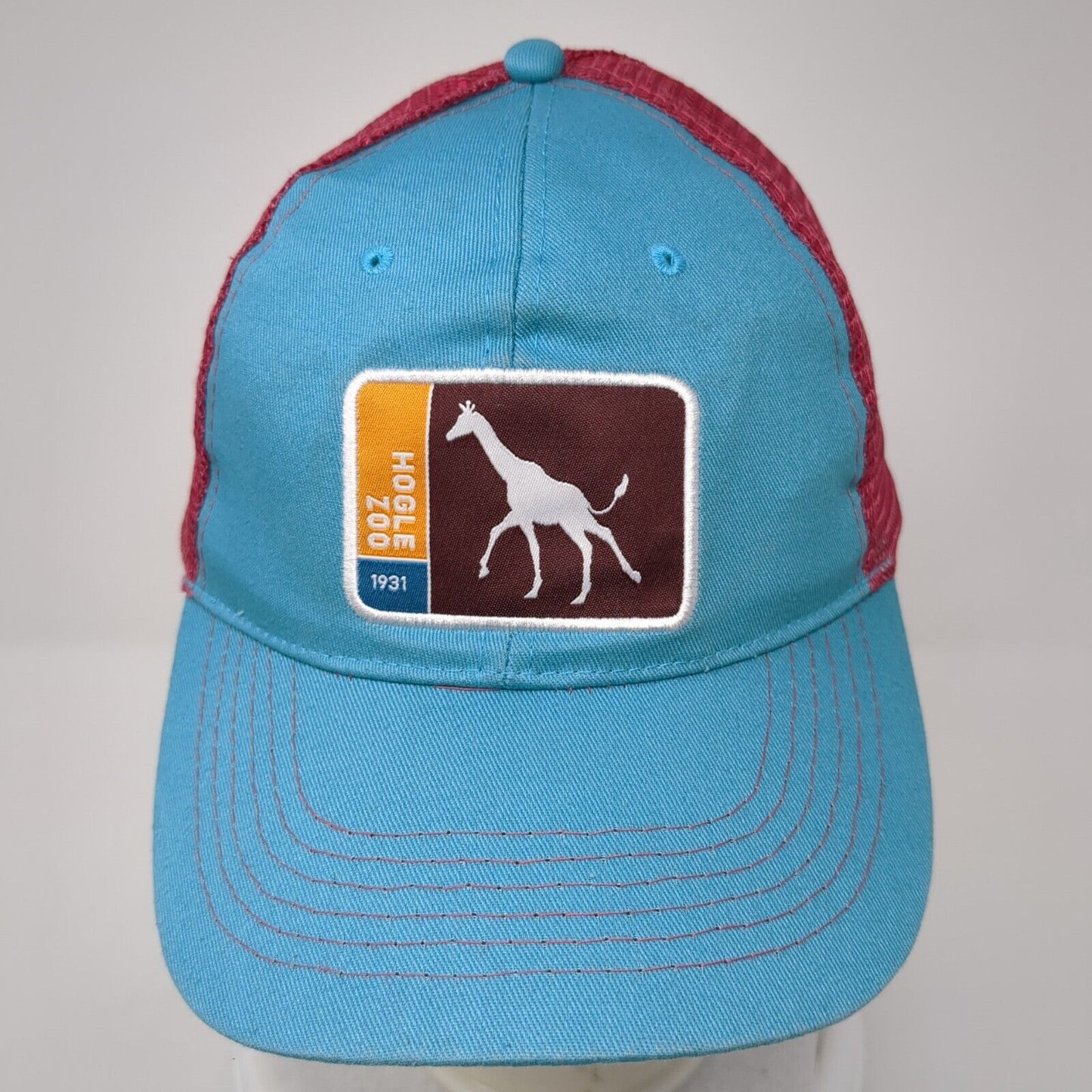 Hoggle Zoo Snapback Mesh Back Trucker Hat Multi One Size Colorblock