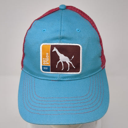 Hoggle Zoo Snapback Mesh Back Trucker Hat Multi One Size Colorblock