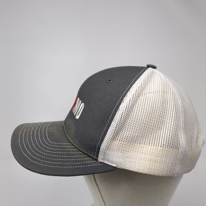 AGCMO Snapback Mesh Back Trucker Hat Gray One Size Richardson 6 Panel