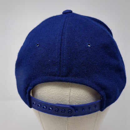 Meridian Little League Snapback Hat Blue M/L Adjustable Solid New Era