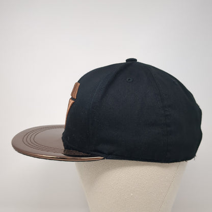 Diamond Snapback Hat Black One Size Adjustable 6 Panel Sole Addiction