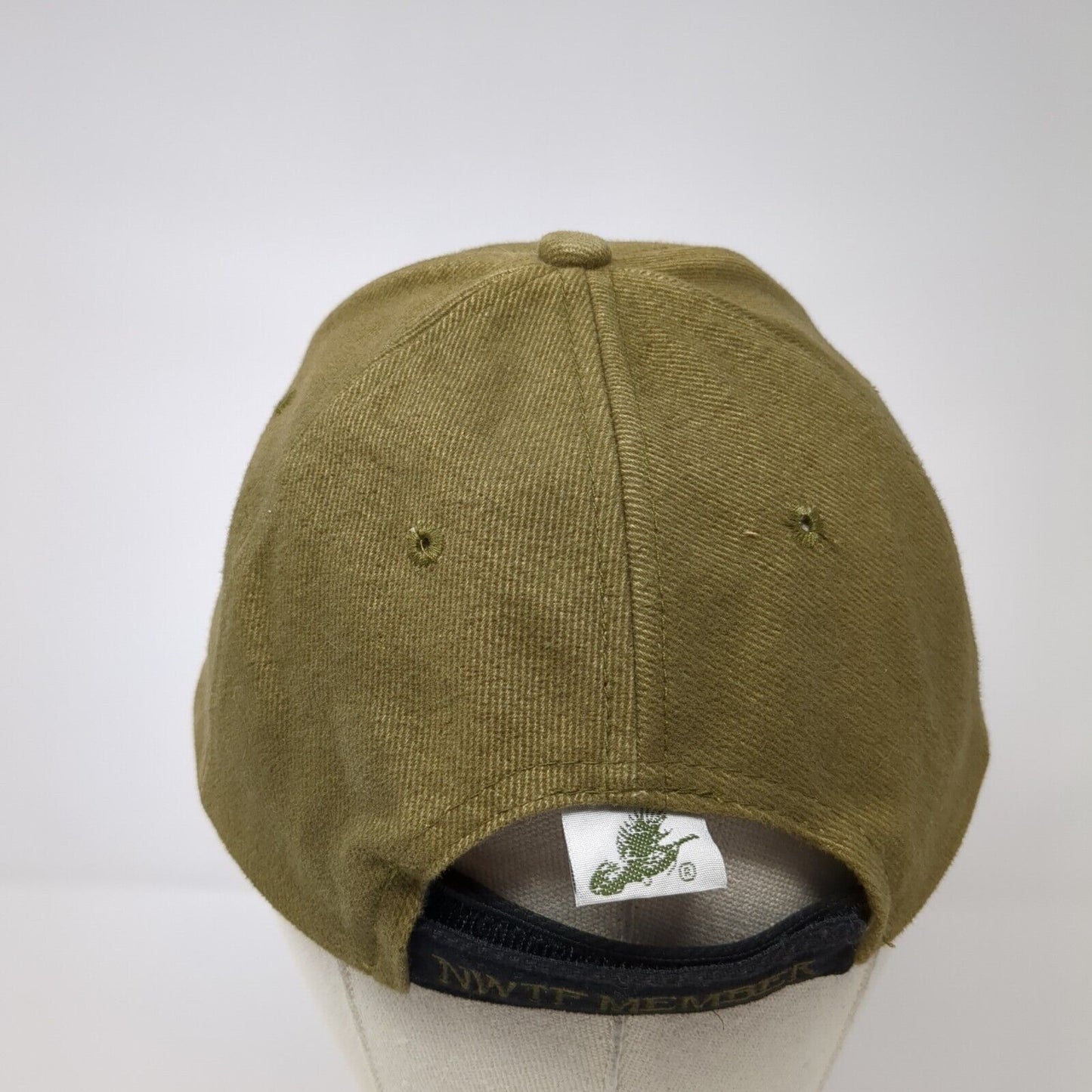 Team NWTF Member Strapback Hat Brown One Size Adjustable Embroidered Empire