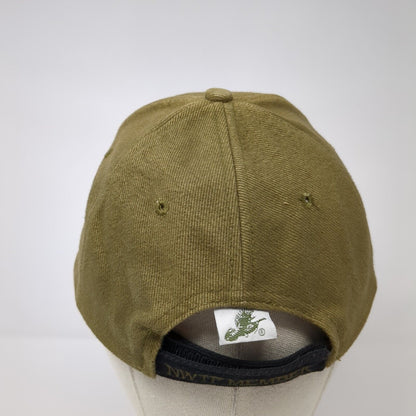 Team NWTF Member Strapback Hat Brown One Size Adjustable Embroidered Empire