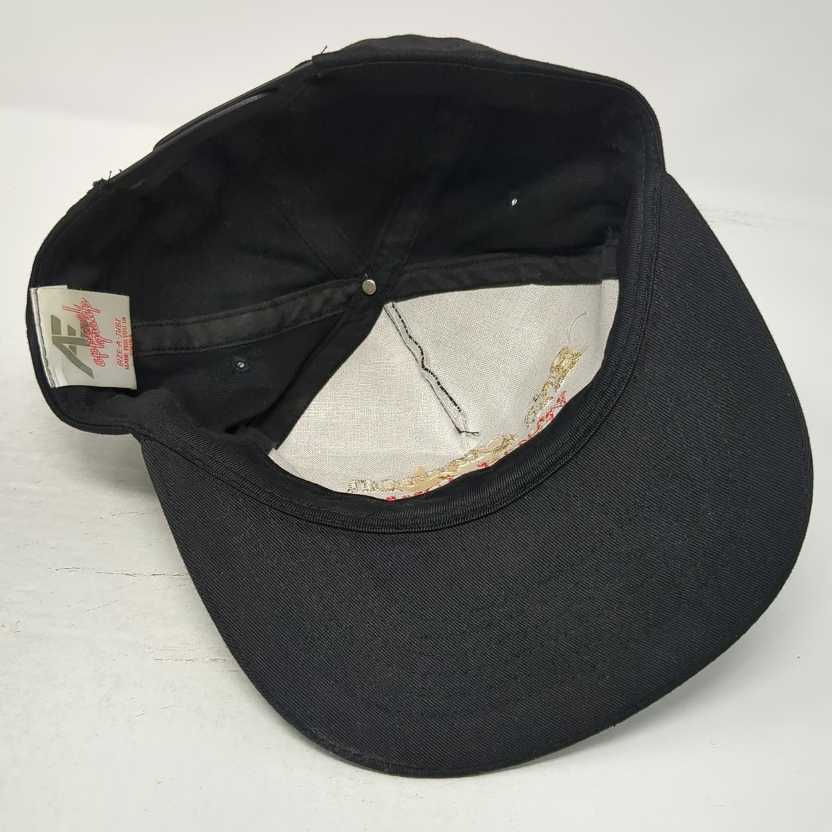 Apparel Group Eric Clapton World Tour 1992 Trucker Black Vintage Snapback Hat