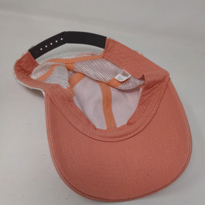 Magellan Outdoors Snapback Trucker Hat Pink One Size Adjustable Mesh Back