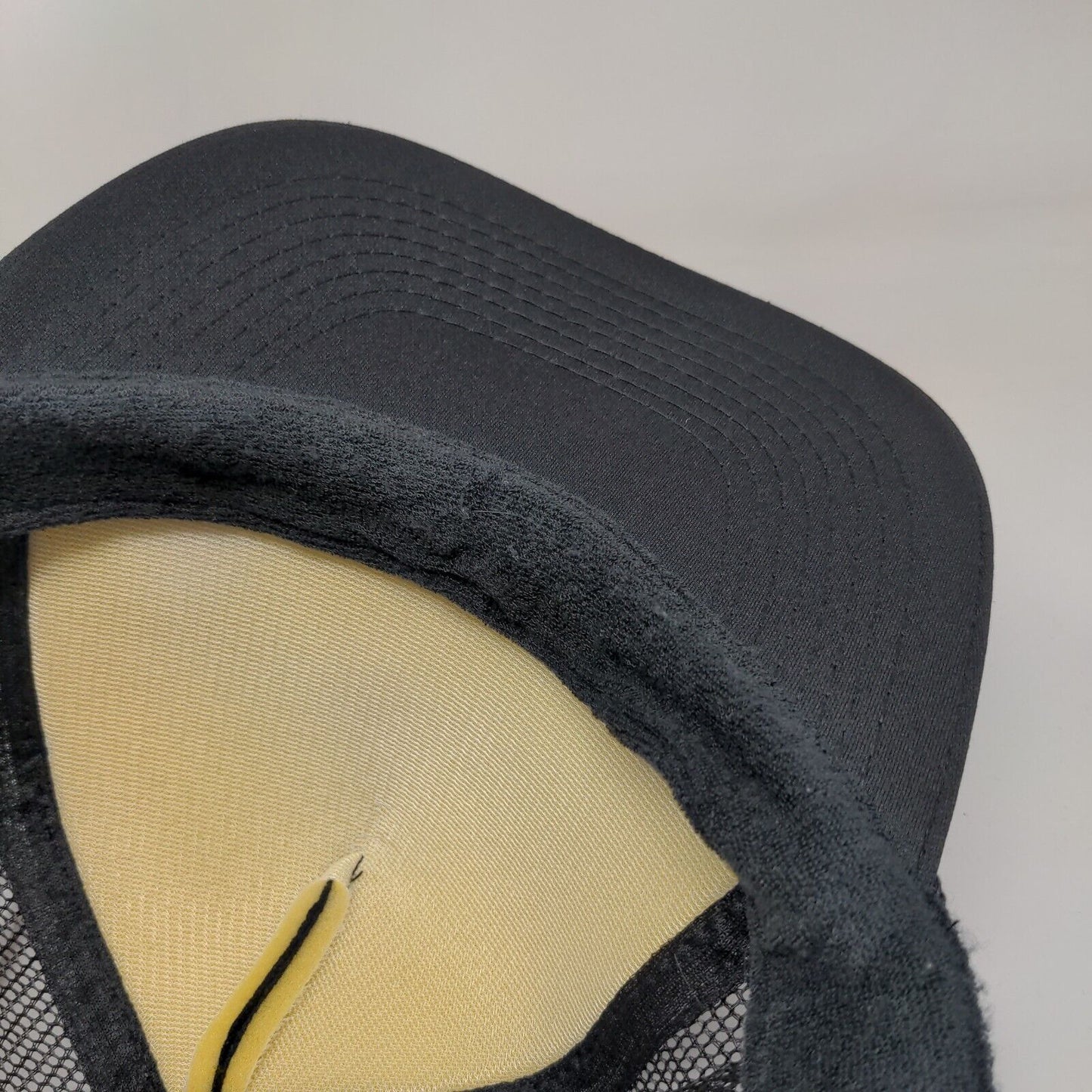 Restore Snapback Trucker Hat Black OSFM Adjustable Mesh Back 6 Panel Otto