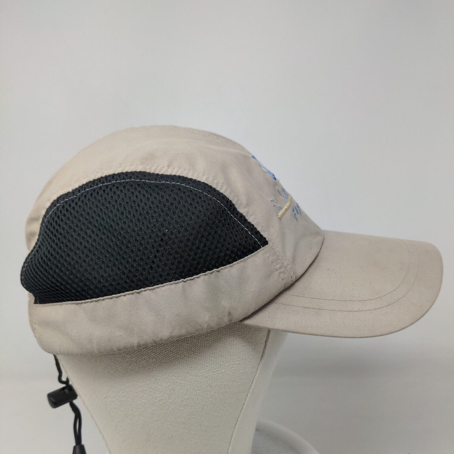 Dorfman Pacific Men's Hat Tan Size OSFM Embroidered Ft. Lauderdale FL Logo