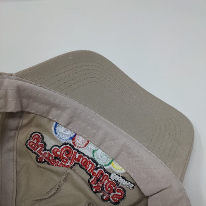 Arizona Charlie's Casinos Bingo Strapback Hat Tan OSFA Solid Hit Wear