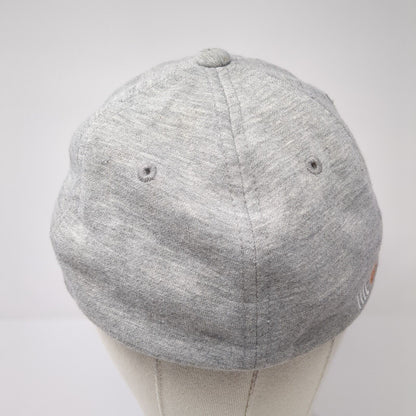 GS The Grower Station Fitted Hat Gray L/XL Embroidered 6 Panel Flexfit Yupoong