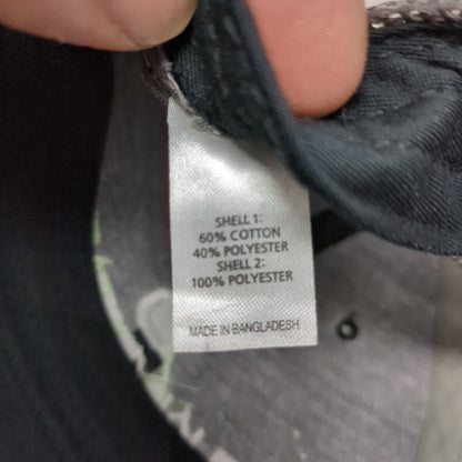 Dual Voltage Electric Snapback Trucker Hat Black OSFA Mesh Back