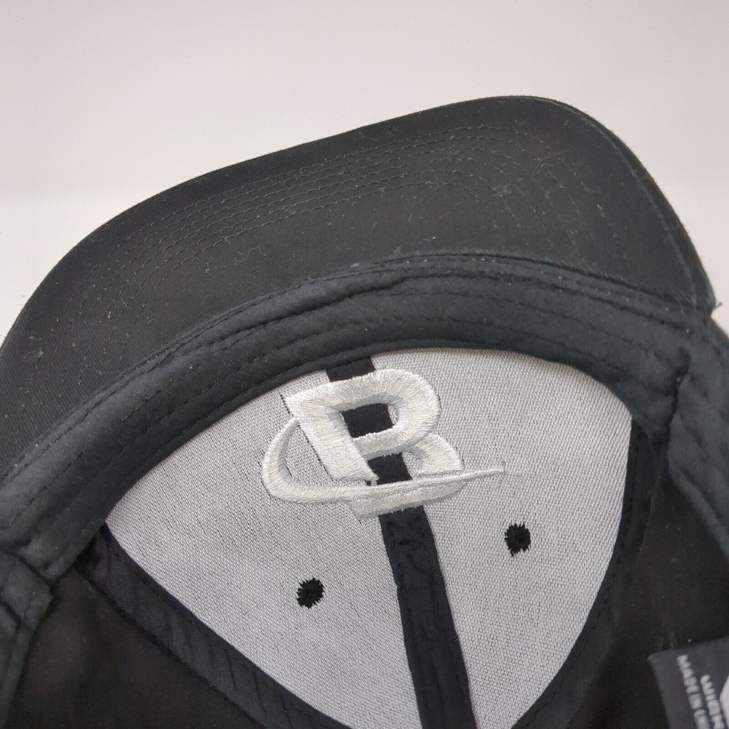 BodyBuilding.Com Snapback Hat Black One Size Adjustable Embroidered Cotton