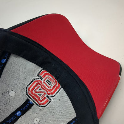 NC State Wolfpack NCAA Captivating Headgear Cap Black Red White One Size Mesh