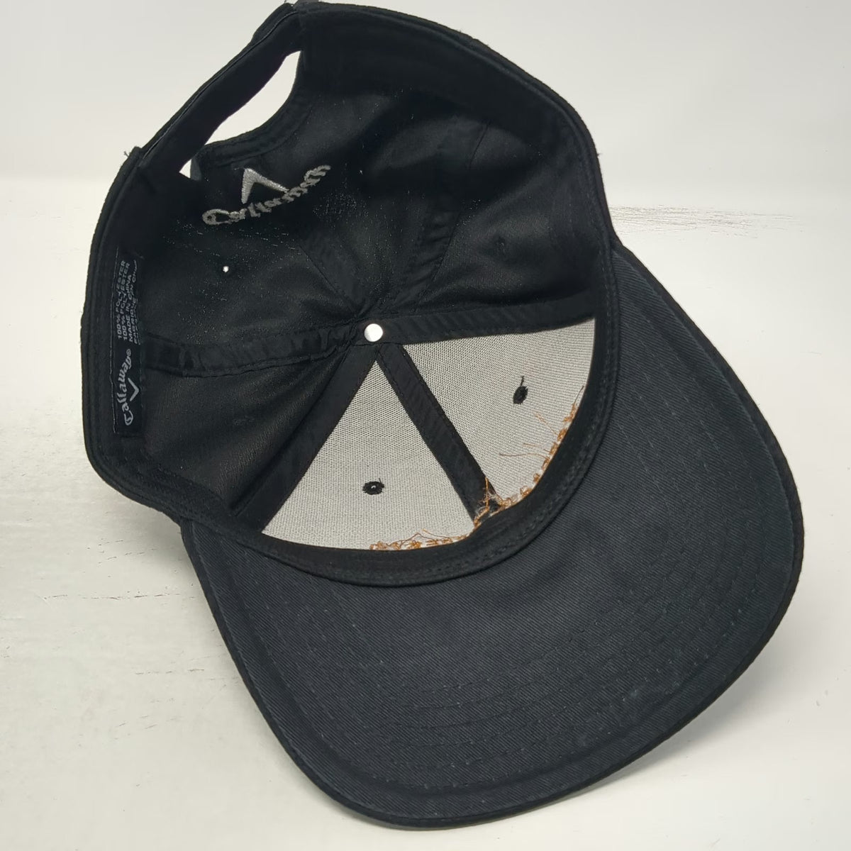 Callaway Baseball Cap Black OS Woodford Reserve Whiskey Golf Mesh Strapback hat