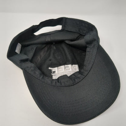 Beef Spoken Here Strapback Hat Black One Size Adjustable Embroidered