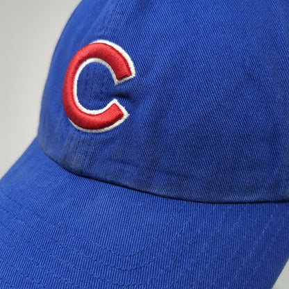 '47 Chicago Cubs MLB Blue Baseball Cap One Size Slideback Hat Cotton Embroidered