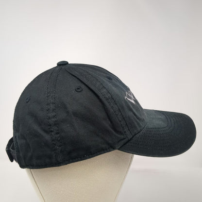 Port Authority Baseball Cap Black One Size Vail Valley Jet Center Strapback Hat