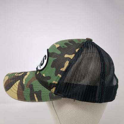 DS Donnelley Sports Snapback Trucker Hat Camouflage OS Mesh Back Richardson