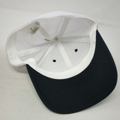 Columbia Baseball Cap Black M Mesh Back High Crown PFG Performance Fishing Hat