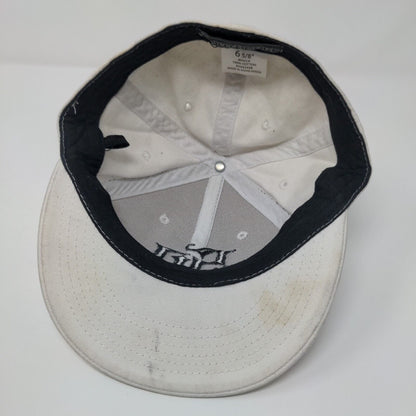 SP Southpole Boys Fitted Hat White Size 6 5/8 Embroidered 6 Panel Cotton